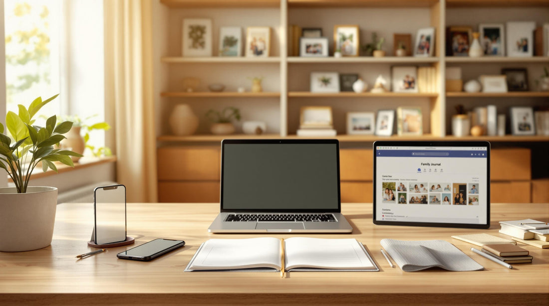 How to Back Up Family Journals Digitally