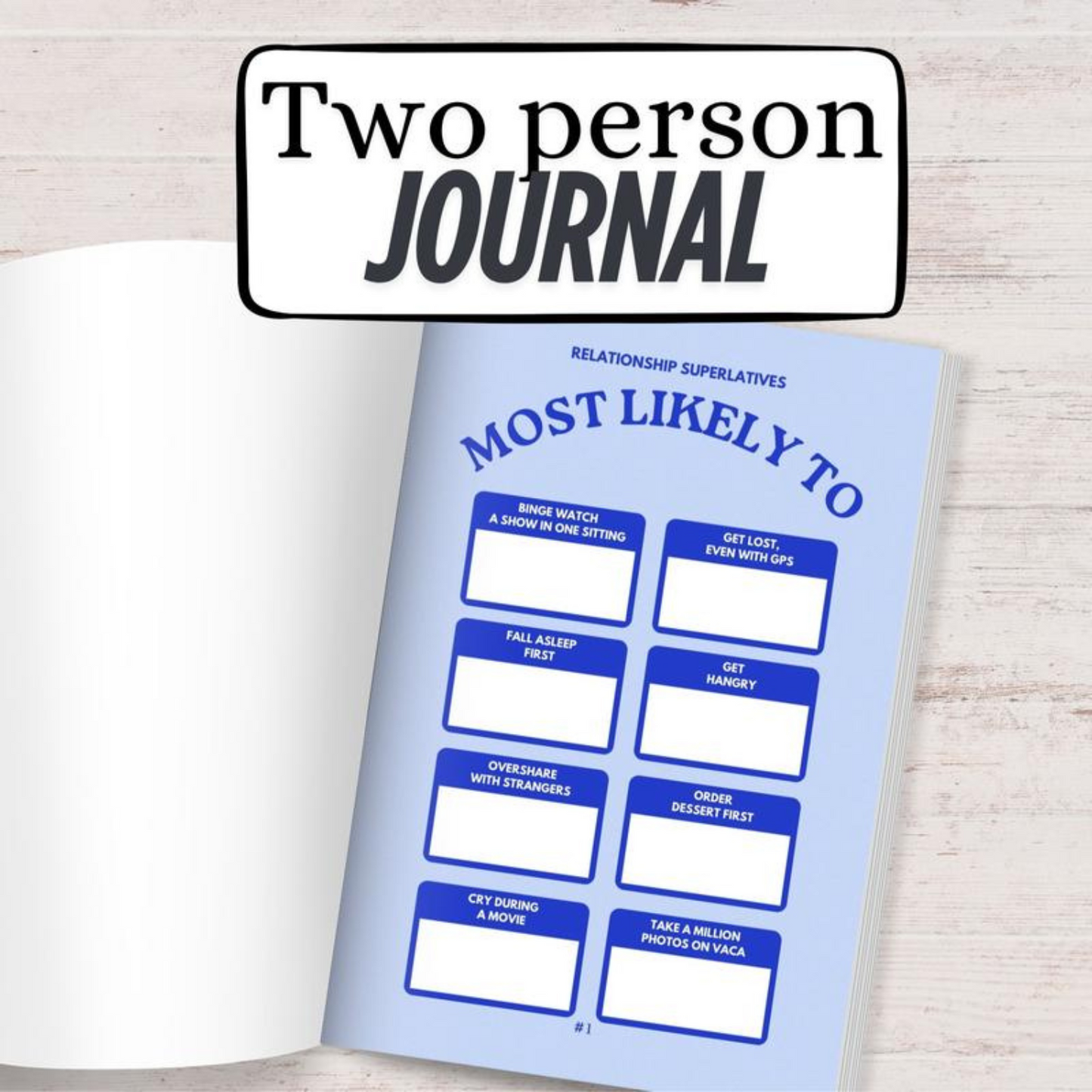 Me & You Couple Up Journal