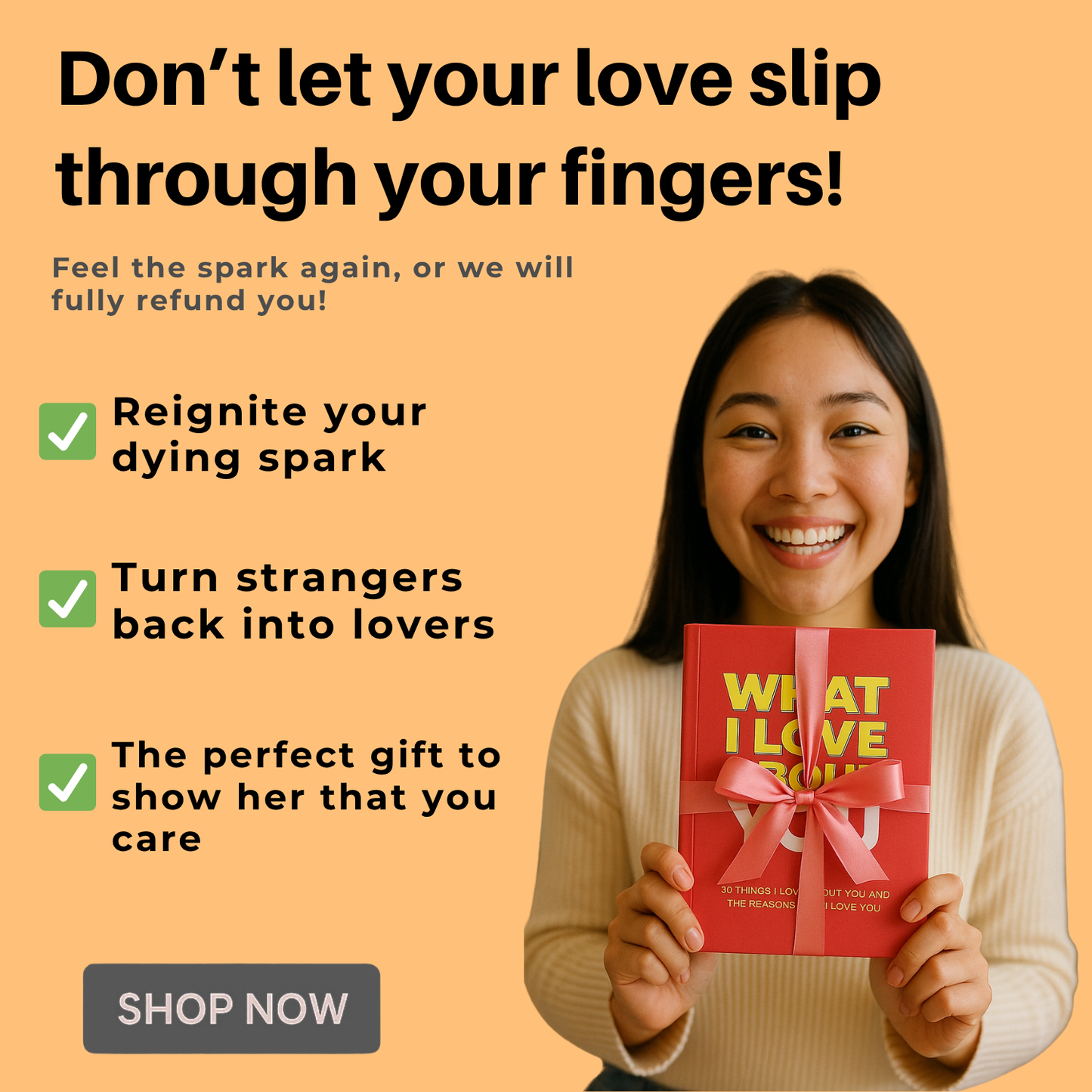 What I Love About You Journal