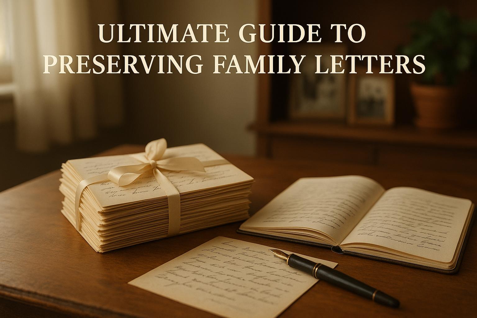 Ultimate Guide to Preserving Family Letters – Mom story