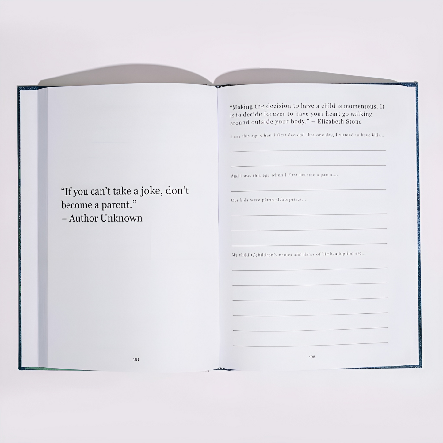 Dad Story Journal